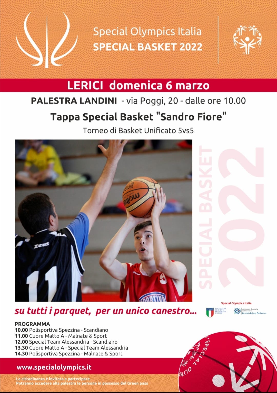 Special Basket Lerici 6 marzo